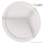 Immagine 1 - V-Tac VT-8602 Lampada LED a Specchio Rotondo da Parete 25W IP44 3in1