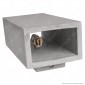 Immagine 6 - V-Tac VT-893 Applique Portalampada Doppio da Muro Concrete Wall