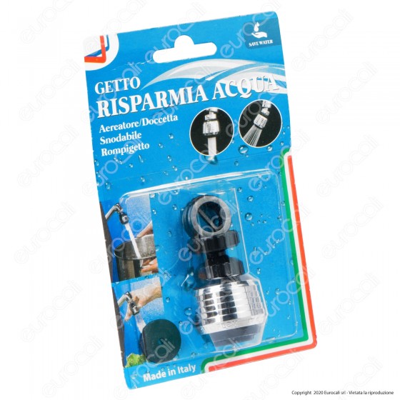 Intergross Getto Risparmia Acqua Aereatore Doccetta Rompigetto Intergross Getto Risparmia Acqua Aereatore Doccetta Rompigetto