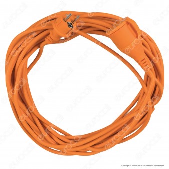 V-Tac Cavo Prolunga IP44 Spina e Presa Schuko 16A 2P + T 30 Metri