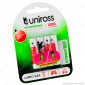 Immagine 1 - Uniross Pile Ricaricabili Hybrio AAA / HR03 Ni-MH 1,2V 900mAh -