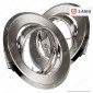 Immagine 1 - V-Tac VT-817 Portafaretto Orientabile Rotondo da Incasso per GU10