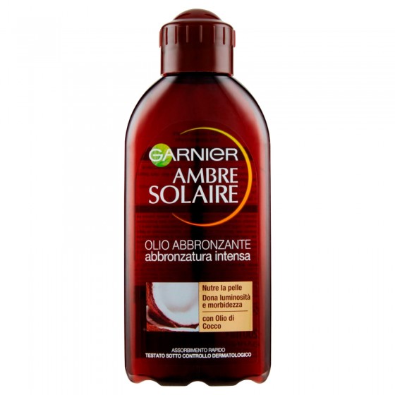 Garnier Ambre Solaire Olio Abbronzante Abbronzatura Intensa ad Garnier Ambre Solaire Olio Abbronzante Abbronzatura Intensa ad