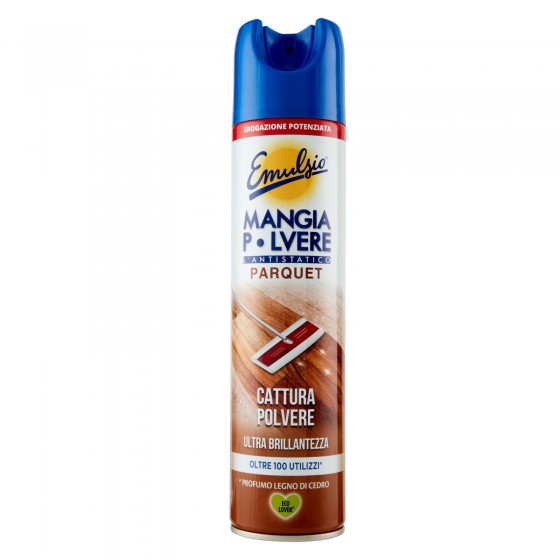 Emulsio Mangia Polvere L'antistatico Parquet Cattura Polvere e Ultra Emulsio Mangia Polvere L'antistatico Parquet Cattura Polvere e Ultra