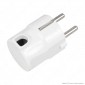 Immagine 1 - Ecova Spina Singola Shuko 16A 2P+T Standard Tedesco con Uscita