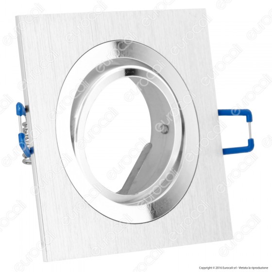 V-Tac VT-782SQ Portafaretto Orientabile Quadrato o da Incasso per V-Tac VT-782SQ Portafaretto Orientabile Quadrato o da Incasso per